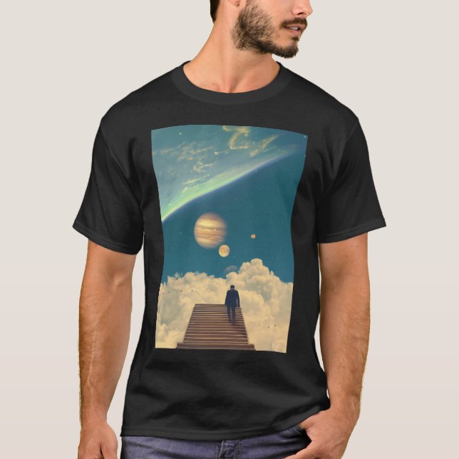 Camiseta Escalera Al Cielo (Anverso)