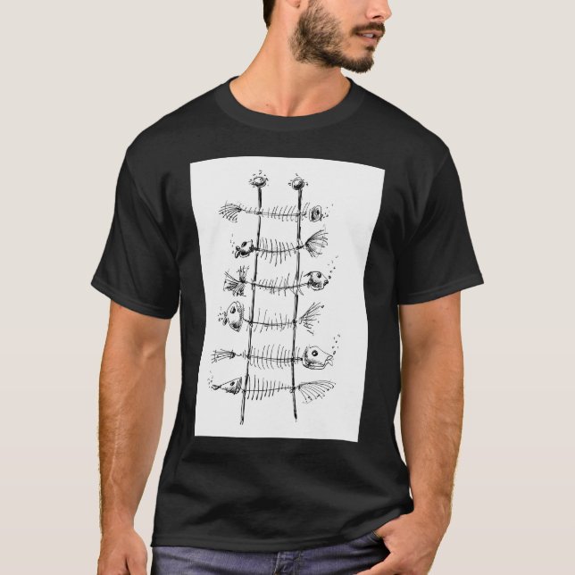 Camiseta Escalera de Espina de Pescado (Anverso)