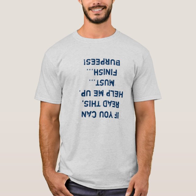 Camiseta escalera del burpee de 100 días (Anverso)