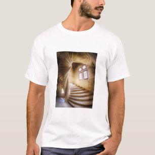 Camiseta Escalera en espiral beige, Francia