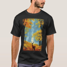 Camiseta Escalera majestuosa en el bosque otoñal #2