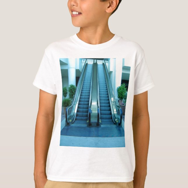 Camiseta escalera móvil (Anverso)