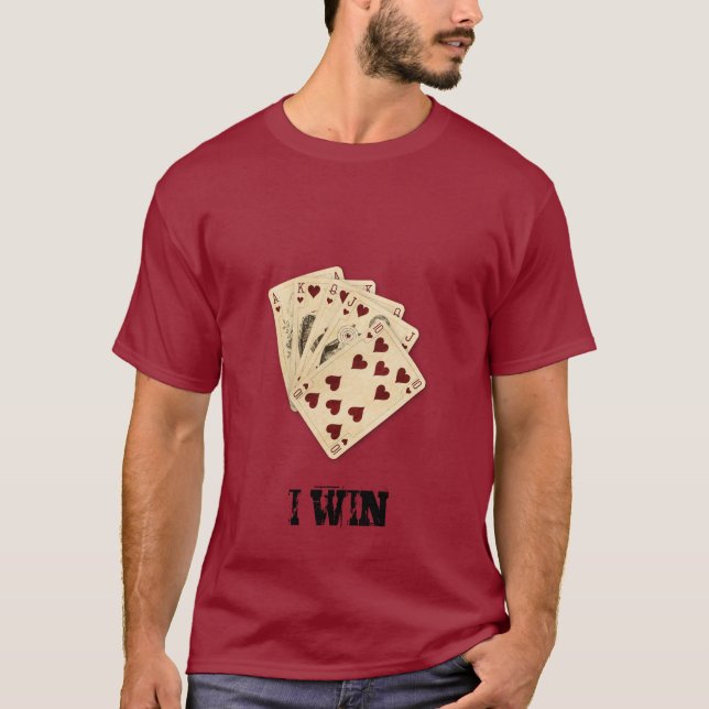 CAMISETA ESCALERA REAL (Anverso)