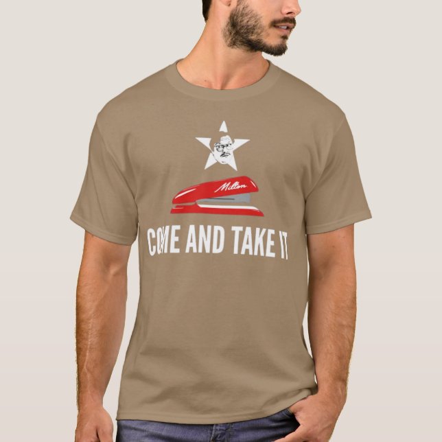 Camiseta Escalera roja de Milton - Ven y tómalo (Anverso)