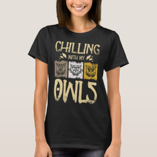 Camiseta Escalofrío con mis búhos