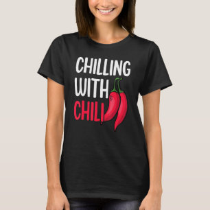 Camiseta Escalofríos Con Citas De Sabor De Picante De Chili