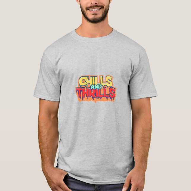 Camiseta Escalofríos y emociones: colección de té fantasmal (Anverso)