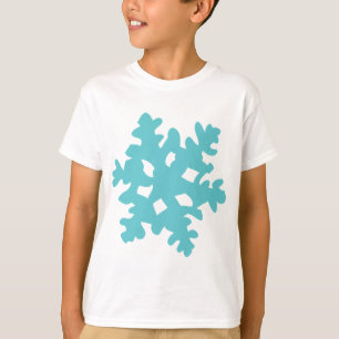 Camiseta escama de la nieve del hielo - copo de nieve