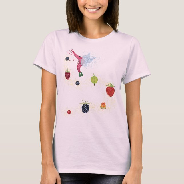 Camiseta Escamping Magic Berries (Anverso)