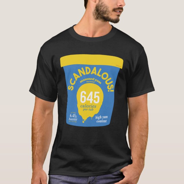 Camiseta Escándalo 6 45 Tumba De Helado Temporada De Yam (Anverso)