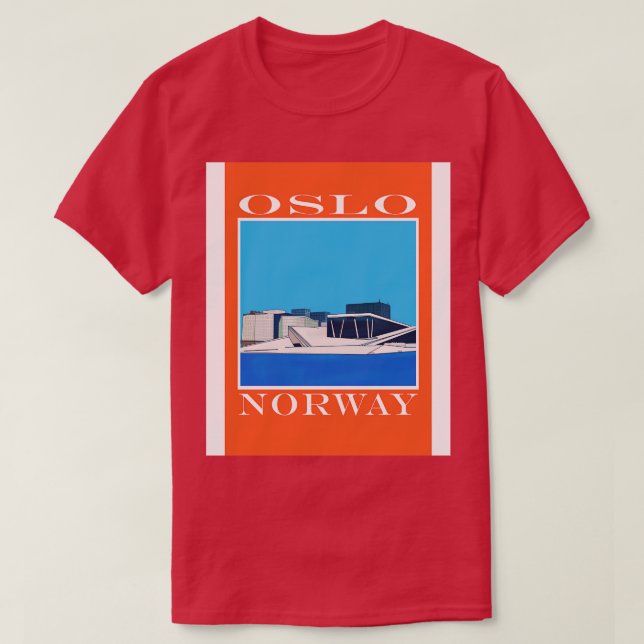 Camiseta Escándalo de Noruega de Oslo (Diseño del anverso)