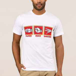 Camiseta Escándalo de papel de la roca