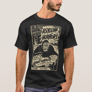 Camiseta Escándalo del monstruo de la película Vintage Hall