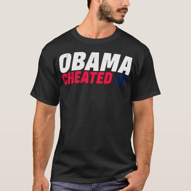 Camiseta Escándalo Obamagate Clinton Trump (Anverso)