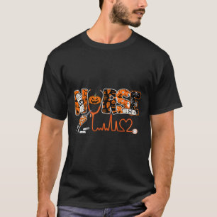 Camiseta Escandalosa enfermera Calabaza Halloween disfraces