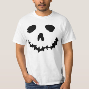 Camiseta Escandaloso Jack-o-lantern Fantasma Cara Shirt