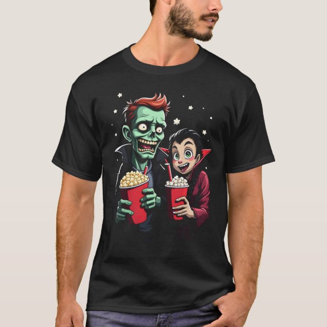 Camiseta Escandaloso refrigerio de la maratón de la películ (Anverso)