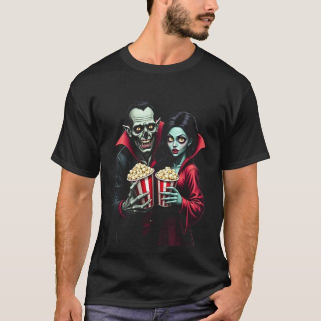 Camiseta Escandaloso refrigerio de la maratón de la películ (Anverso)