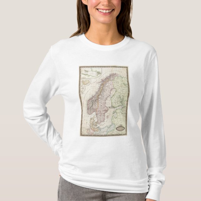 Camiseta Escandinavia, Suecia (Anverso)