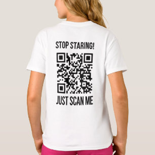 Camiseta Escanear mi código QR: crear tu futuro