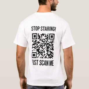 Camiseta Escanear mi código QR: crear tu futuro