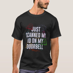 Camiseta Escaneé Mi Identificación En Mi Personal Médico De