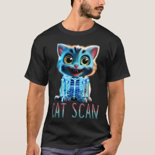 Camiseta Escaneo De Gatos Ct Scan Halloween Rad Meme De Ray