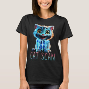 Camiseta Escaneo De Gatos Ct Scan Halloween Rad Meme De Ray