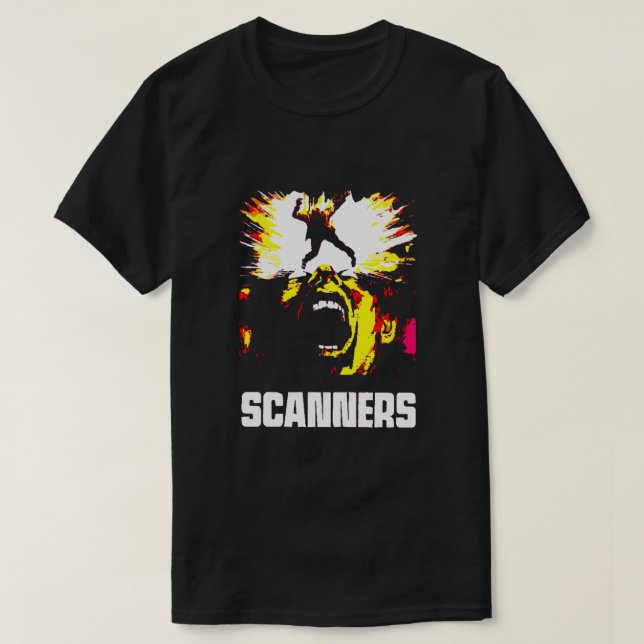 Camiseta escáneres  (Diseño del anverso)