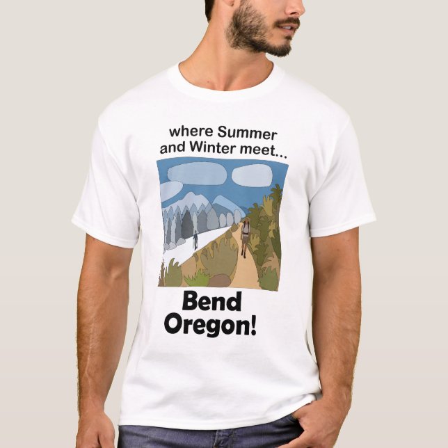 Camiseta Escapada de fin de semana con ambiente de doble te (Anverso)