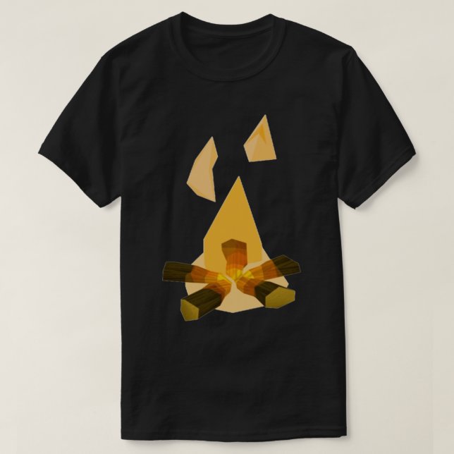 Camiseta Escapada de Runescape de la escuela vieja de fuego (Diseño del anverso)