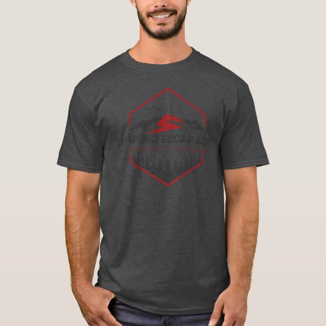 Camiseta Escapadas de Camping Supervivenciariumphs vintage (Anverso)
