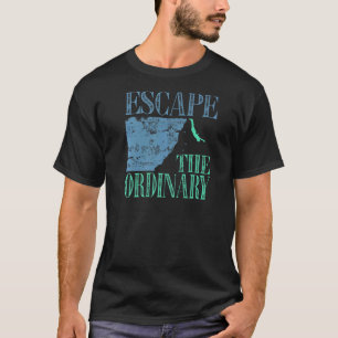 Camiseta Escapar De La Aventura De Escalada De Montaña 1