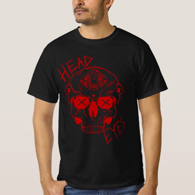 Camiseta Escapar De Los Ojos De Tarkov Head (Anverso)