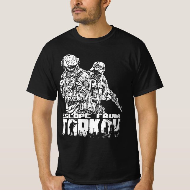 Camiseta Escapar de Tarkov (Anverso)