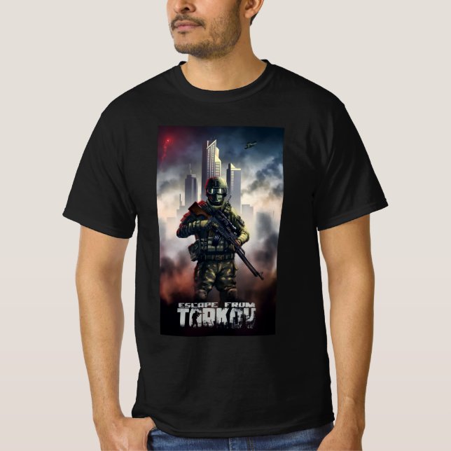 Camiseta Escapar de Tarkov KILLA (Anverso)