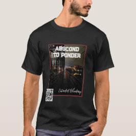 Camiseta Escapar para reflexionar 'Calle' QR