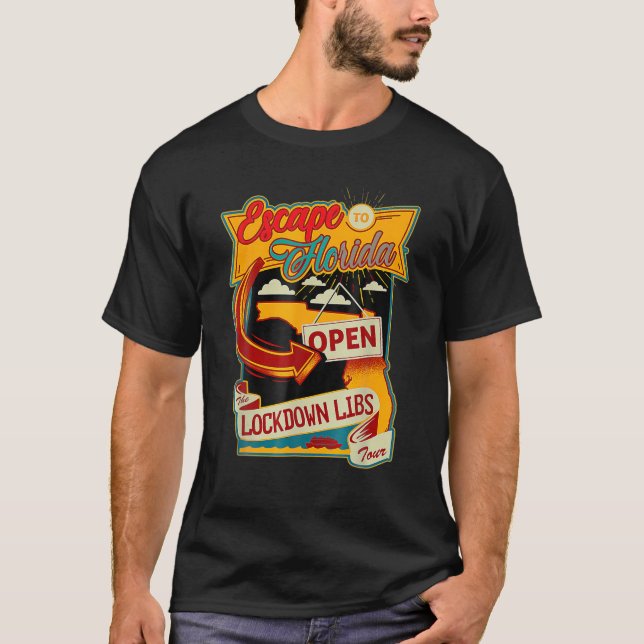 Camiseta Escape A Florida (Anverso)