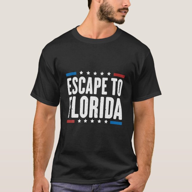Camiseta Escape A Florida El Bloqueo Libs Tour Ron Desan (Anverso)