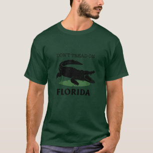 Camiseta Escape a Florida No Tread Alligator Unisex T-S