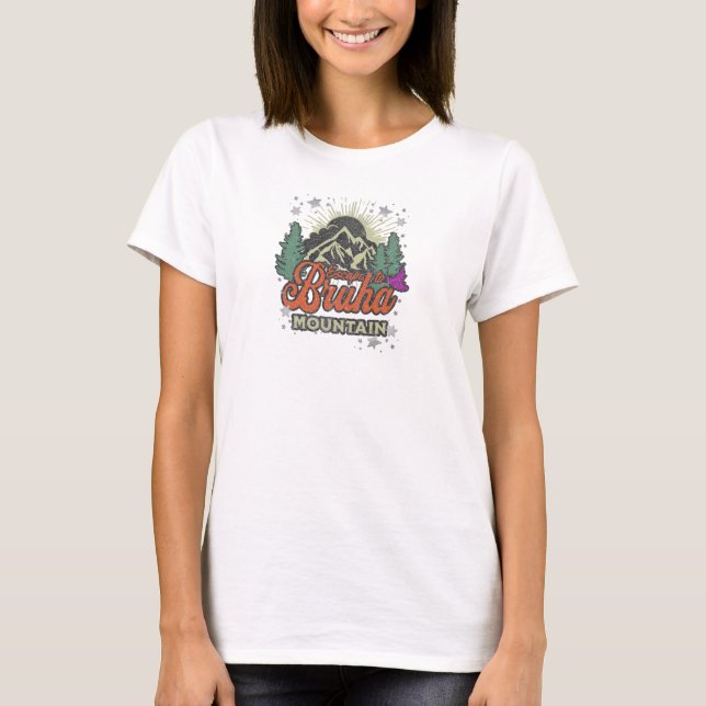 Camiseta Escape a la montaña Bruha (Anverso)