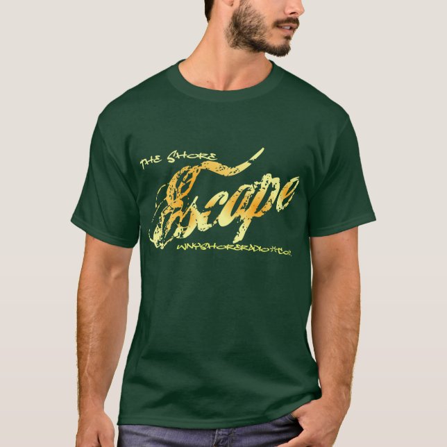 Camiseta Escape a la orilla (Anverso)