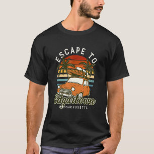 Camiseta Escape A La Playa De Edgartown Massachusetts Ocean
