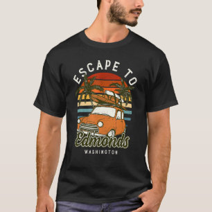 Camiseta Escape A La Playa Edmonds De Washington Ocean Wa S