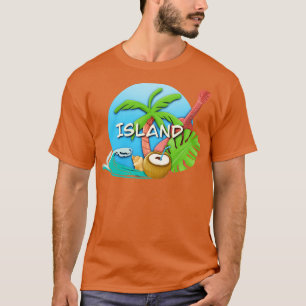 Camiseta Escape a su isla de ensueño TShirt