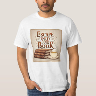 Camiseta Escape a un buen libro