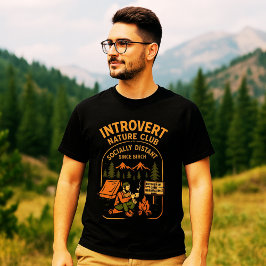 Camiseta Escape acogedor del bosque para almas tranquilas