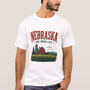 Camiseta Escape al corazón rural de Nebraska