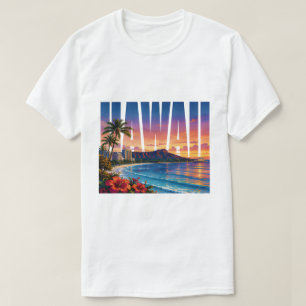 Camiseta Escape al paraíso de la isla de playa tropical de