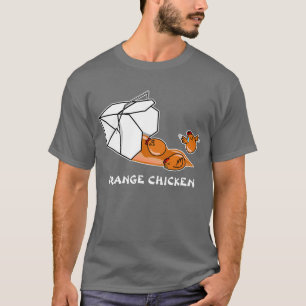 Camiseta Escape anaranjado del pollo